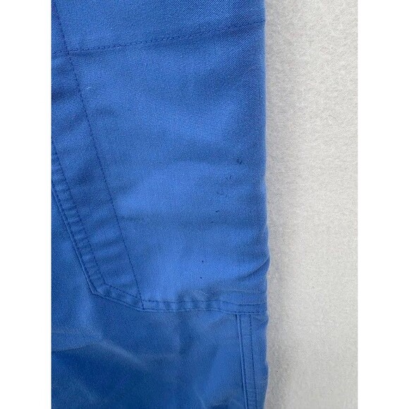 Figs Scrub Pants Womens X-Small Blue Yola Skinny Cargo Bottom Medical Nursing - Picture 4 of 8
